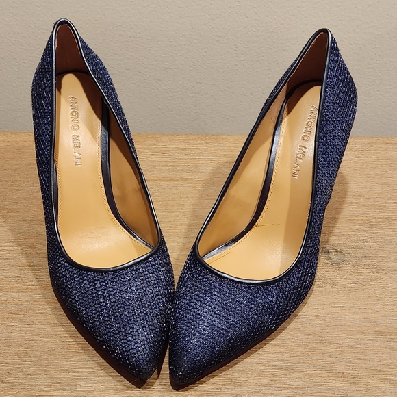 Antonio Melani Heels - Stunning in Sparkly Blue. - Picture 10 of 14